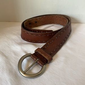 Vintage Fossil Genuine Leather Belt